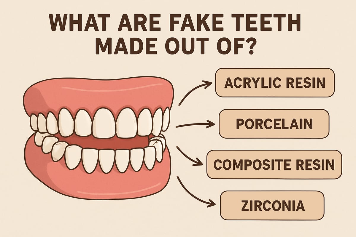 What Are Fake Teeth Made Out Of? (The Shocking Truth!)